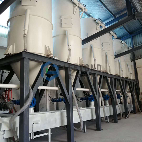 河南耐火材料上料配料系统